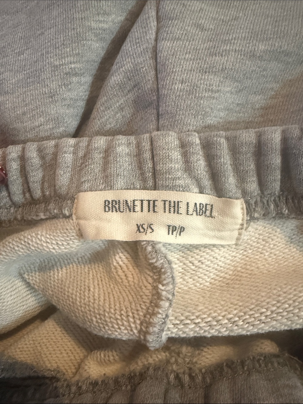 Brunette The Label Light Grey Women’s XS Sweatpants